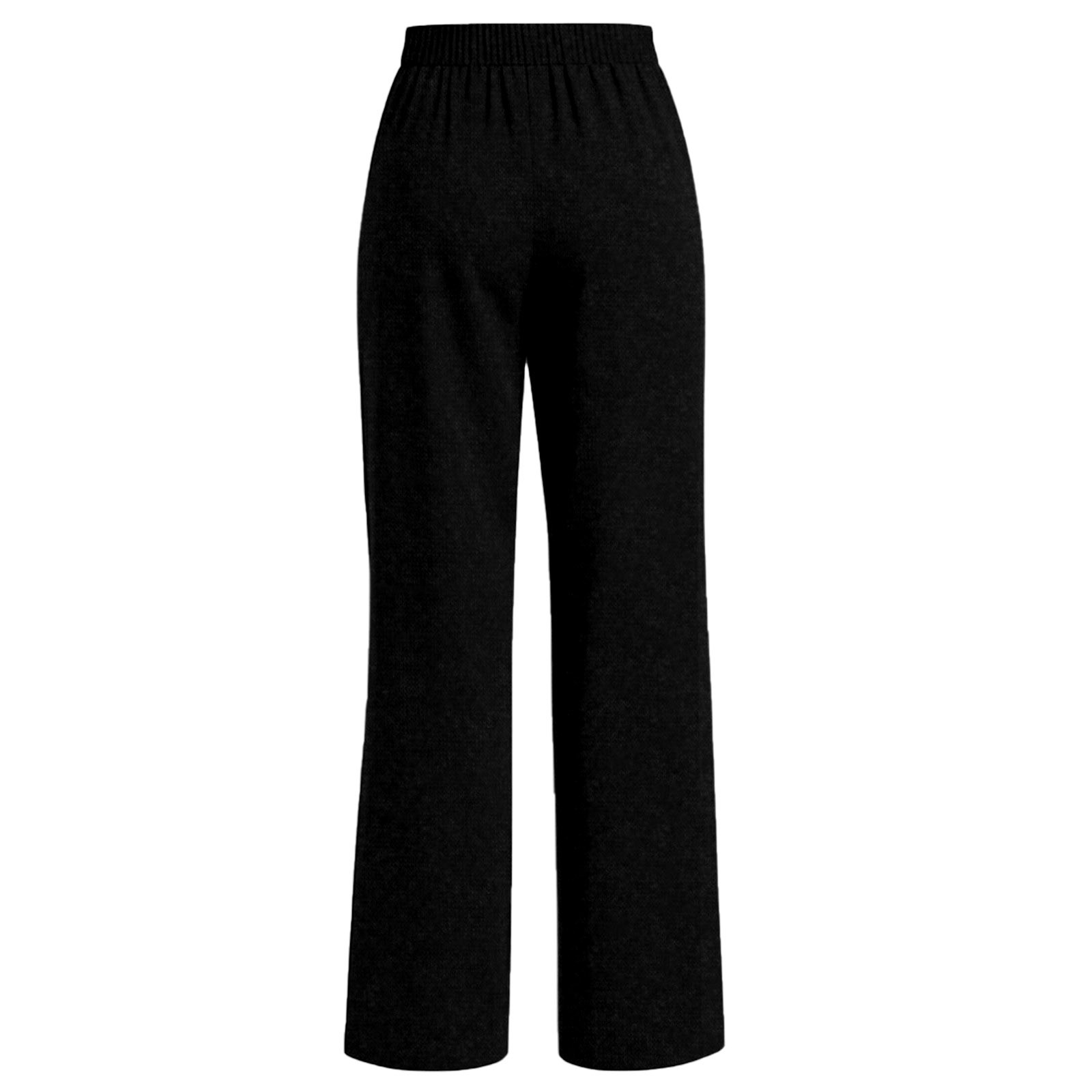thumbnail image 5 of Pantalones boho palazzo de mujer, cintura alta, pierna ancha, estampado floral, estilo informal de verano con bolsillos, tallas S-XXL, 5 of 5